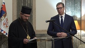 "VAŠA POLITIKA JE NAJVEĆI NACIONALNI ISKORAK U PRETHODNIM DECENIJAMA" Episkop se zahvalio predsedniku Vučiću: Obnovili smo svetinju zahvaljujući Vama 