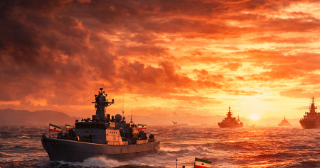 POTOPLJEN IRANSKI RATNI BROD Trenutno tone na dno Omanskog zaliva 