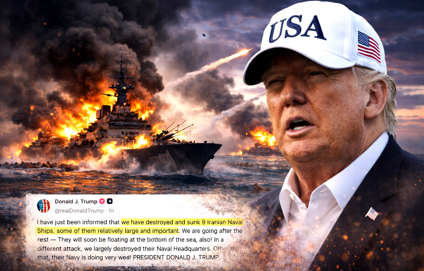 AMERIKANCI POTOPILI DEVET IRANSKIH BRODOVA Hitno se oglasio Tramp i otkrio detalje