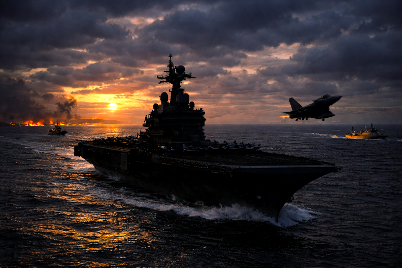 STIŽE FRANCUSKA ZVER! Nosač aviona "Šarl de Gol" plovi ka Bliskom istoku