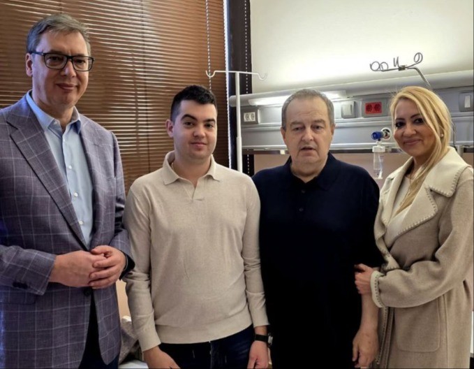 "NAPRAVILI SU ČUDO" Vučić: Dačić izlazi iz bolnice, hvala lekarima koji su brinuli o njemu