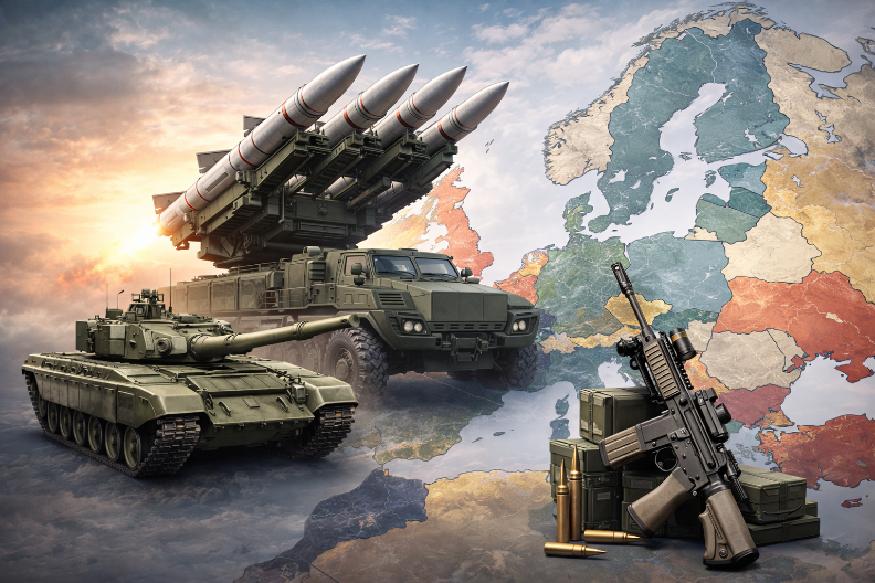 EVROPA SE NAORUŽAVA KAO NIKADA! Uvoz oružja skočio čak 210 odsto