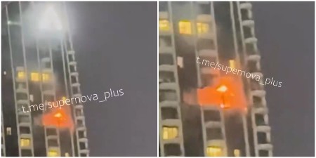 DRON SE ZABIO U LUKSUZNU ZGRADU U DUBAIJU: Buknuo požar, pojavio se snimak (VIDEO)