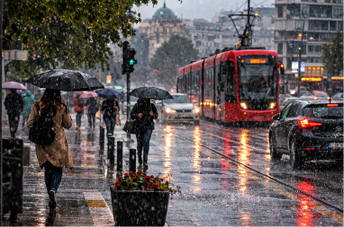 SRBIJA VEČERAS NA UDARU PLJUSKOVA! Hitno se oglasio RHMZ