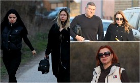 ESTRADA U SUZAMA Poznati dolaze u Brestač da uteše Darka nakon smrti brata, srceparajuće scene ispred doma Lazića! (FOTO)