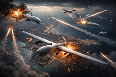 OBORENI SU! Rusi srušili 176 dronova, iznad Krima 80