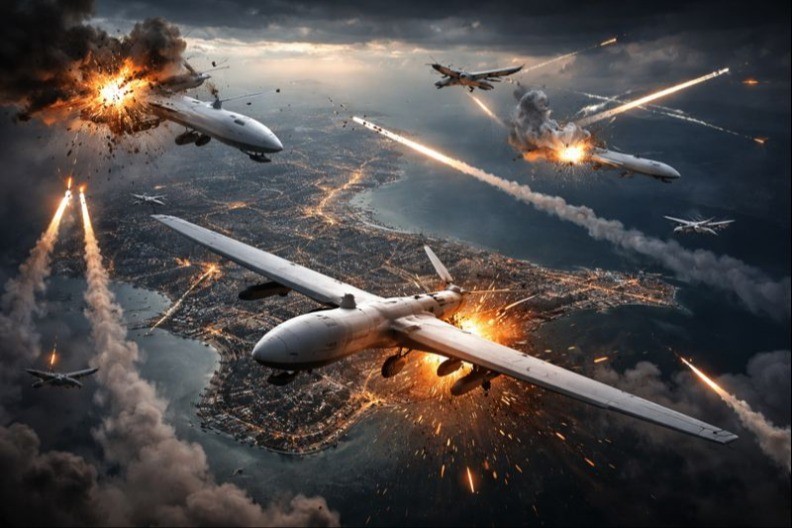 OBORENI SU! Rusi srušili 176 dronova, iznad Krima 80