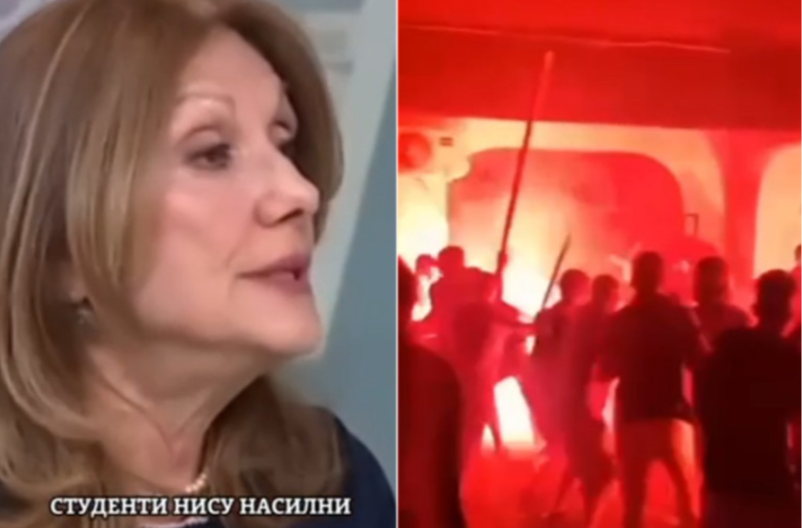 VESNA, ŽENA KOJA NE VIDI! Ovako "deca cveća" razvaljuju zgrade, pale lokale, udaraju policiju