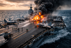 GORI PONOS AMERIČKE MORNARICE! Povređeni mornari na nosaču „USS Gerald R. Ford“