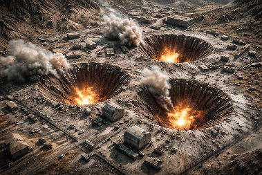 DA LI JE TRAMP BACIO „MAJKU SVIH BOMBI“: Sateliti otkrili razaranje u iranskom bunkeru