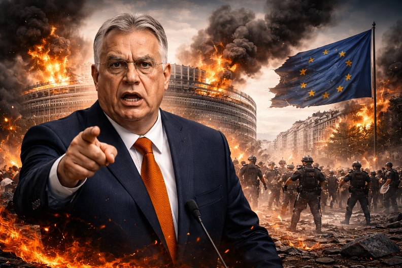 ORBAN ZAPALIO EVROPU: „HAOS JE VEĆ POČEO!“