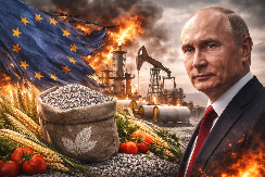 RUSIJA STEŽE EVROPU ZA GRLO! Nije problem samo energija, sada visi i hrana