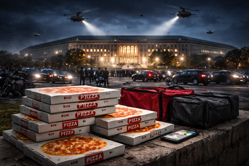 UZBUNA ZBOG PICE U VAŠINGTONU! Mnogi veruju da ovaj bizaran detalj najavljuje rat