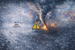 ŠIBAJU SNEG I JAK VETAR Prete im grmljavinske oluje i tornada