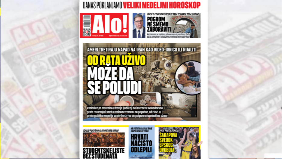 OD RATA UŽIVO MOŽE DA SE POLUDI Ameri tretiraju napad na Iran kao video-igricu ili rijaliti