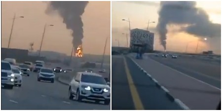 IRAN IZVEO ŽESTOK UDAR NA DUBAI: Gori skladište goriva na aerodromu, obustavljeni letovi! (VIDEO)