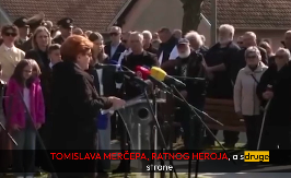 EVO KO JE ZA N1 RATNI HEROJ!  Tomislava Merčepa nazvali “ratnim herojem”, iako je osuđen za zločine nad Srbima