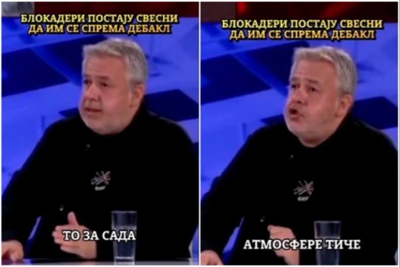 I ON JE ODJAVIO "STUDENTE" Neće da se davi u blokaderskom blatu!