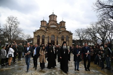 U Gračanici obeležena godišnjica martovskog pogroma nad Srbima na KiM (FOTO)