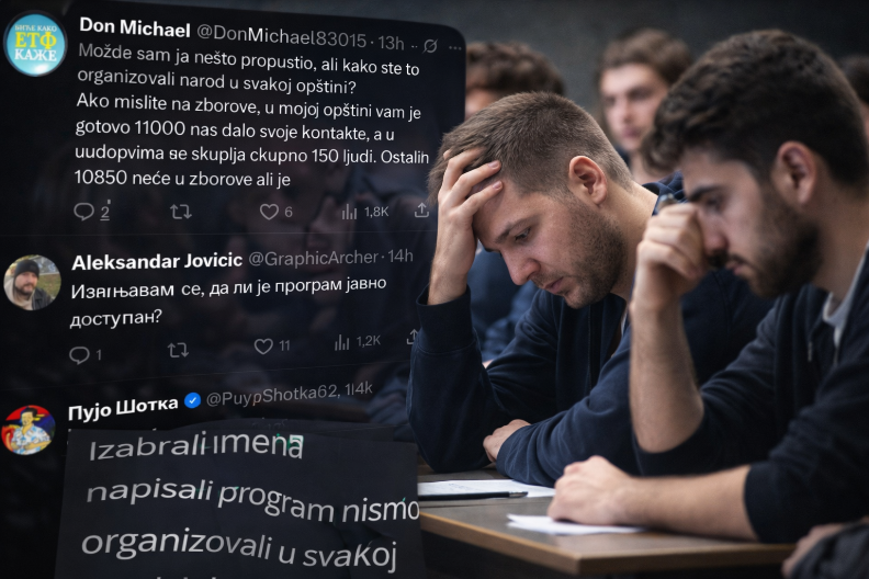 PUKLA BRUKA BLOKADERA! „Imate li program ili samo praznu priču?!“ – sopstveni ljudi ih razvalili zbog LAŽNIH USPEHA!