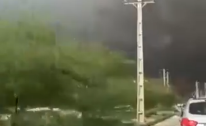 IZRAEL GAĐAO U SRCE IRANSKOG GASA! Buknuo požar, dim na sve strane  (VIDEO)