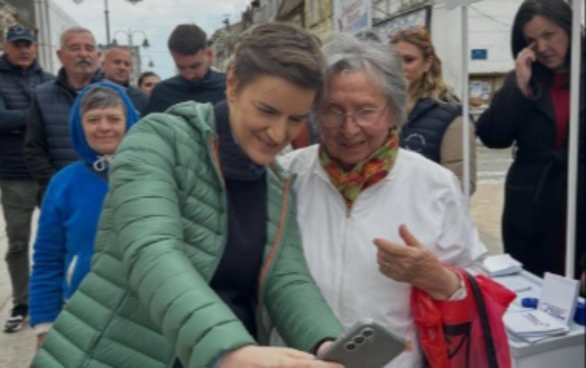 BRNABIĆ U SMEDEREVSKOJ PALANCI: Utisak je samo jedan - 29. marta, Aleksandar Vučić!