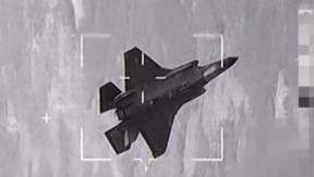RAKETA POGAĐA NEVIDLJIVI F-35 Iran objavio snimak na kome se navodno vidi udar projektila