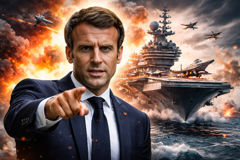 EVROPA DOBIJA RATNU ZVER! Makron najavio: Novi nosač aviona od 10 MILIJARDI demonstrira moć 
