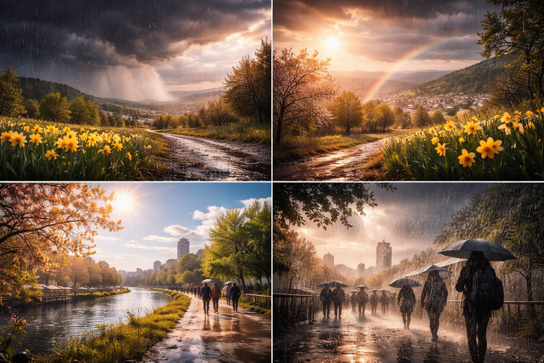 NAGLI PREOKRET NAD SRBIJOM! Poznato kada stiže kiša i da li se vraća zima u martu