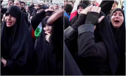 SUZE I JAUK NA ULICAMA TEHERANA Pristalice Hamneija oplakuju pogubljenog ajatolaha (VIDEO)