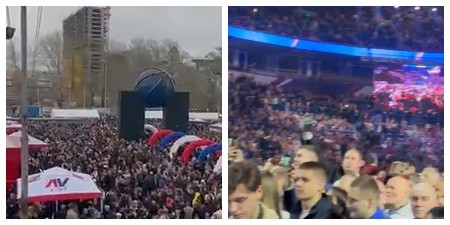 OGLASIO SE MUP O SNS SKUPU U ARENI: Evo koliko ljudi je unutra, a koliko je ostalo ispred