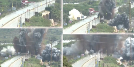 TOTALNI SLOM LIBANA Izrael uništio najvažniji most, pogledajte stravični snimak eksplozije (VIDEO)