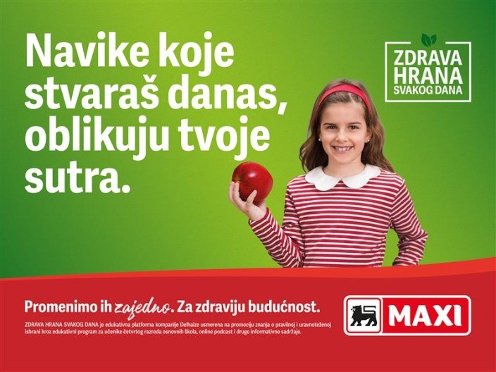 MAXI PLATFORMA POSVEĆENA ZDRAVOJ ISHRANI Zdrava hrana svakog dana