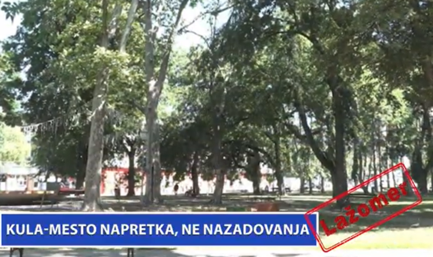LAŽOMER: Kula-mesto napretka, ne nazadovanja (VIDEO)