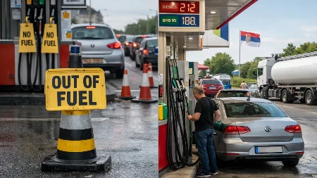 EVROPA U REDOVIMA, SRBIJA BEZ BRIGE! Dok drugi ostaju bez goriva – kod nas svega ima!