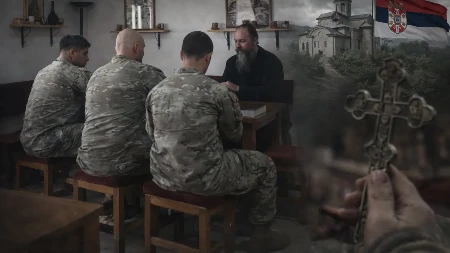 ŠOK NA KOSOVU I METOHIJI! Američki vojnici napuštaju svoju veru – žele krštenje u srpskoj svetinji!