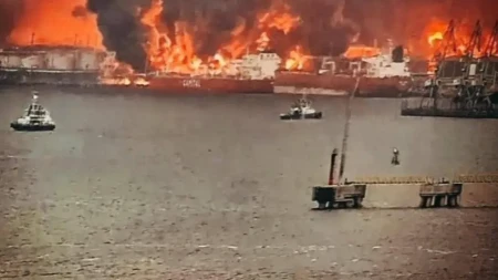 GORI SRCE RUSIJE! Ukrajinski dronovi pogodili sve ključne luke – milijarde isparile, Kremlj pred NAJTEŽIM UDARCEM U ISTORIJI! (VIDEO/FOTO)