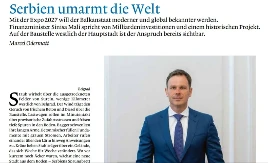 ŠVAJCARSKI VELTVOHE: Ekspo nije samo izložba, to je politički signal - Iz jednog gradilišta nastaje zemlja u usponu