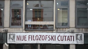 BLOKADERSKE BITANGE NI REČ NE PROGOVORAJU! Ćute već 18 sati, tragična smrt koleginice ni da ih takne (FOTO)