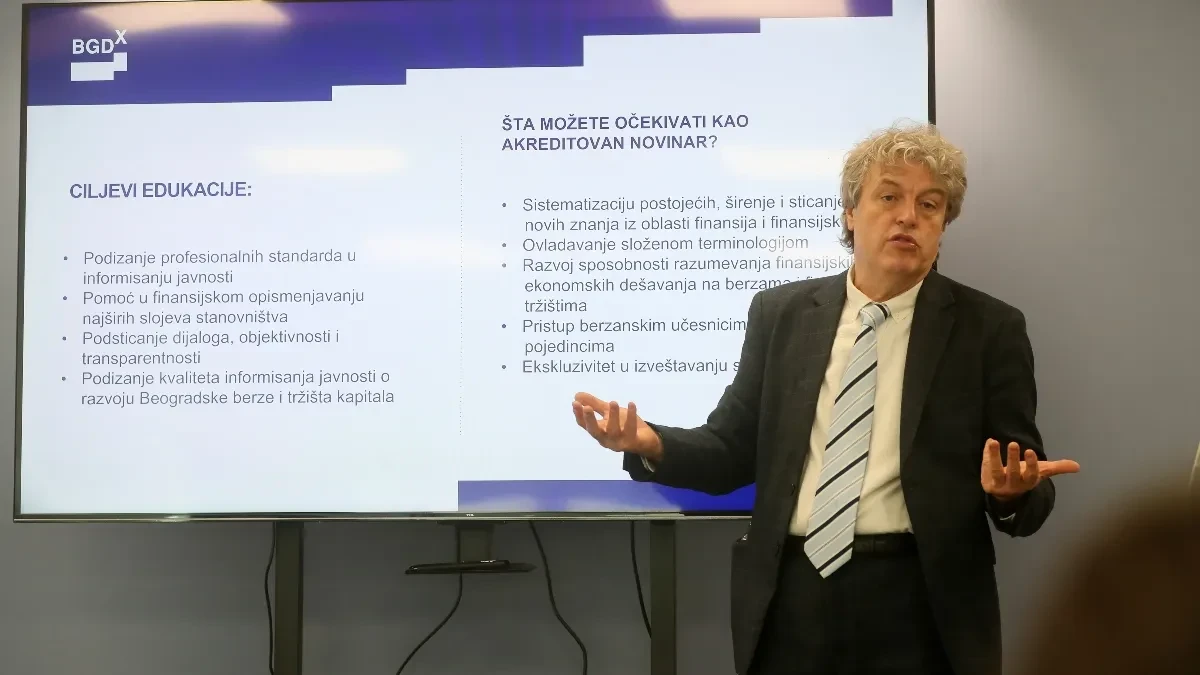 Beogradska berza pokreće edukacije za kompanije, investitore i novinare