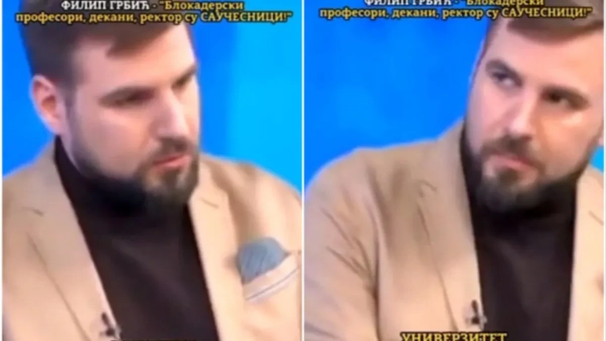 Grbić: Saučesnici su i profesori i dekani fakulteta