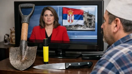 VIC DANA Zašto Mujo drži lopatu, flomaster, i nož pored TV-a?