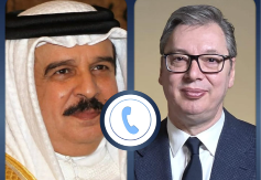VUČIĆ RAZGOVARAO SA KRALJEM BAHREINA POVODOM RAKETNIH NAPADA "Izrazio sam duboku zabrinutost zbog eskalacije sukoba u regionu"