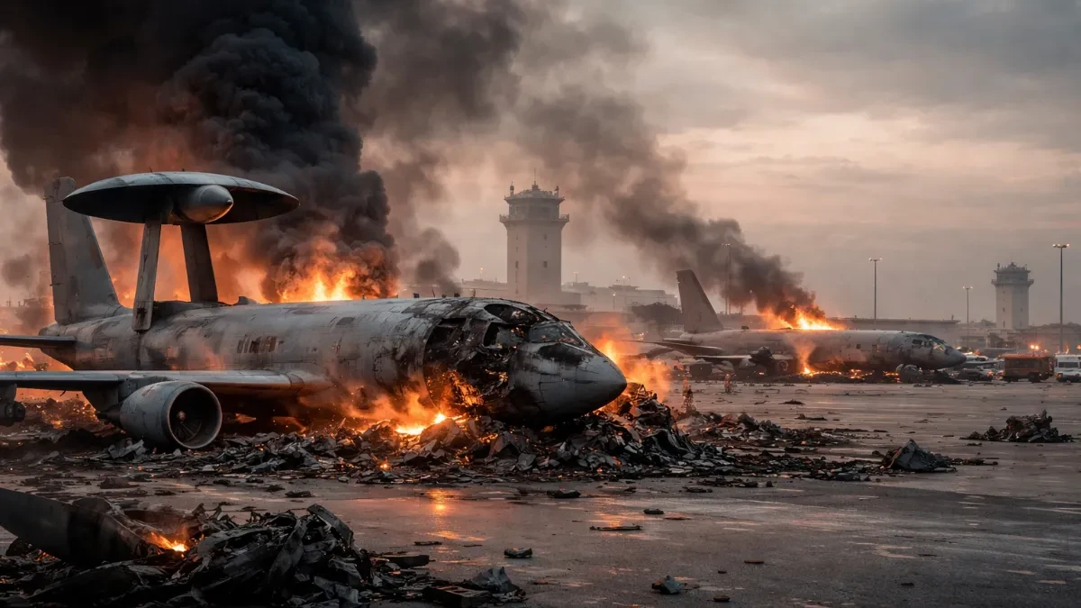 SRUŠEN „MOZAK“ AMERIČKE VOJSKE?! Iran pogodio AWACS – Pentagon u šoku!