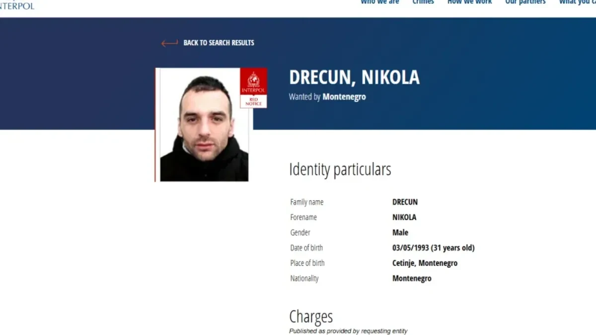 DOK GA POLICIJA TRAŽILA, UBIO JOŠ DVOJE? Optužnica protiv Drecuna otkrila nove detalje