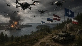 NATO PUSTIO DRONOVE NA RUSIJU?! Moskva grmi: slede UDARI na Sankt Peterburg i nuklearne baze!