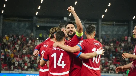 SRBIJA - SAUDIJSKA ARABIJA Šok u Bačkoj Topoli, gosti vode - 0:1