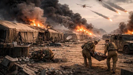 PAKAO U SAUDIJSKOJ ARABIJI! 200 američkih vojnika pogođeno – Iran razorio bazu raketama i dronovima!