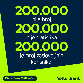 200.000 razloga za slavlje - Yetel Bank proslavlja 200.000 Bank Max korisnika
