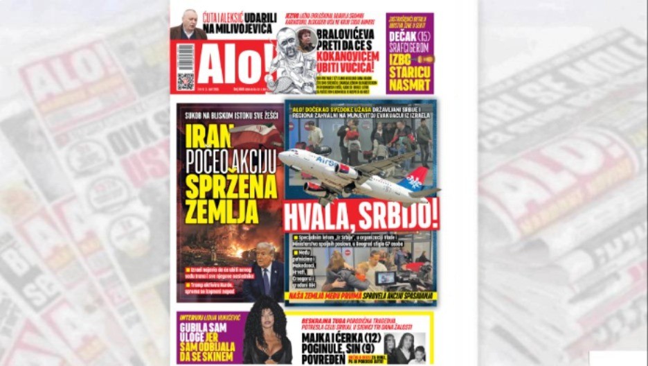 ALO! DOČEKAO SVEDOKE UŽASA Državljani Srbije i regiona zahvalni na munjevitoj evakuaciji iz Izraela 